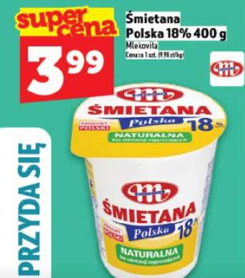 Śmietana Polska 18%