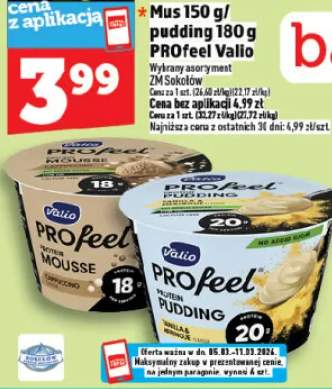 Mus pudding PROFeel Valio