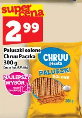 Paluszki solone Chruu Paczka