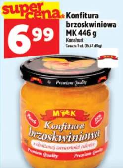 Konfitura brzoskwiniowa MK