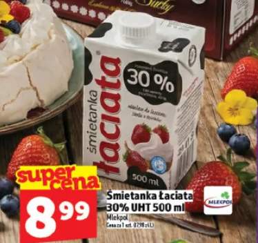 Śmietanka Łaciata 30% UHT