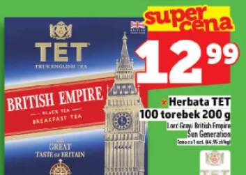 Herbata TET 100 torebek