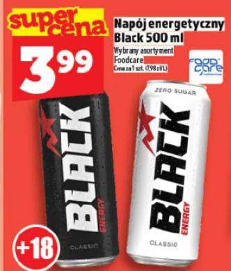 Napój energetyczny Black