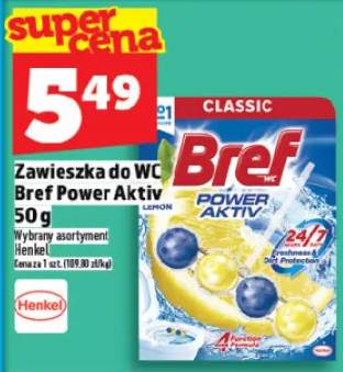 Zawieszka do WC Power Aktiv 50g