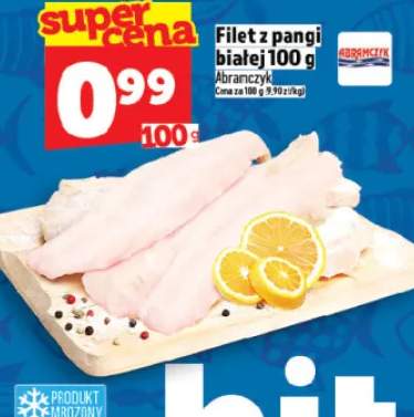 Filet z pangi białej