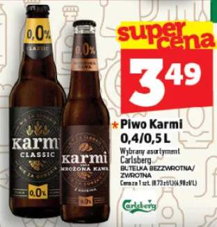 Piwo Karmi Classic/Brązowe Karmi