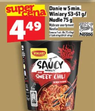 Danie w 5 min. winiary 53-61 g / nudle 75 g