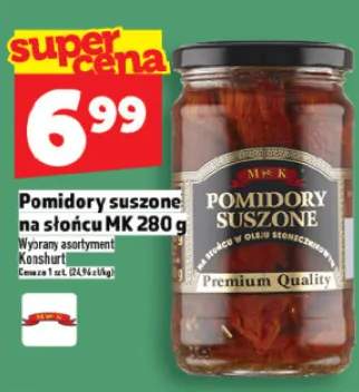 Pomidory suszone na słońcu mk