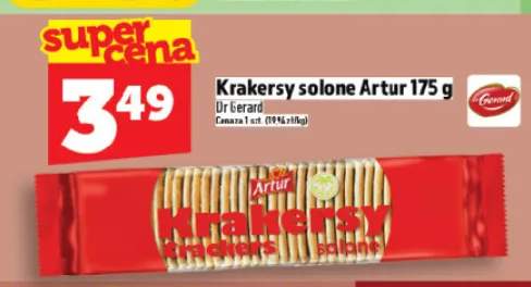 Krakersy solone artur 175g