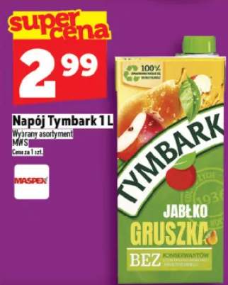 Napój Tymbark jabłko gruszka