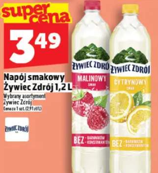 Napój smakowy Żywiec Zdrój malinowy
