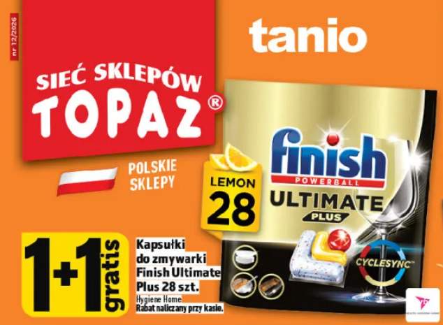 Kapsułki do zmywarki Ultimate Plus 28szt.