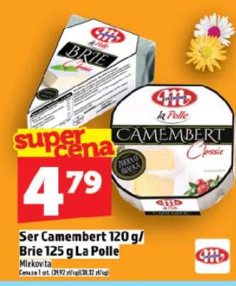 Ser Camembert 120 g / Brie 125 g La Polle