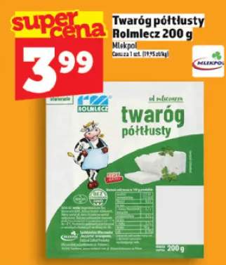 Twaróg półtłusty Rolmlecz 200 g