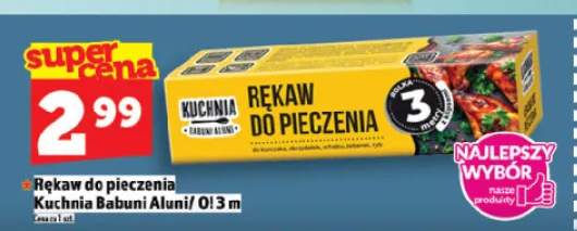 Rękaw do pieczenia Kuchnia Babuni Aluni
