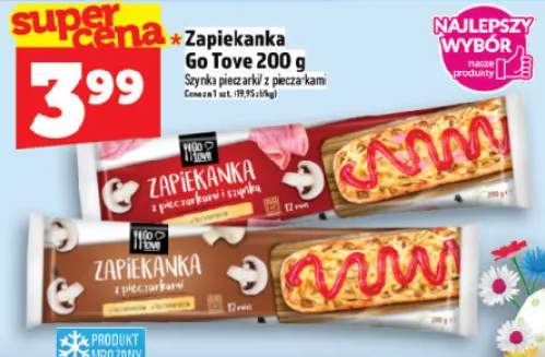 Zapiekanka z pieczarkami i papryką