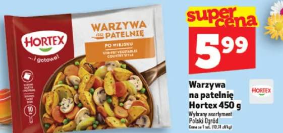Warzywa na patelnię po wiejsku