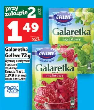 Galaretka agrestowy/malinowy