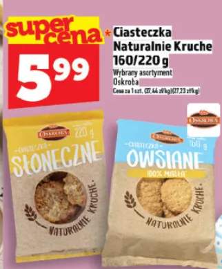 Ciasteczka Naturalnie Kruche Błoneczne/Owsiane