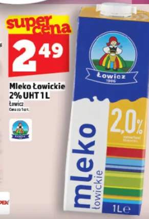 Mleko Łowickie 2% UHT
