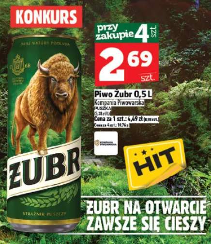 Piwo Żubr