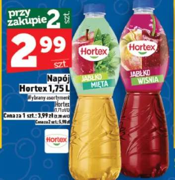 Sok hortex jabłko-wiśnia