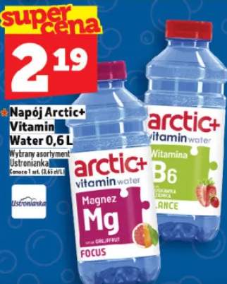 Napój arctic+ vitamin water