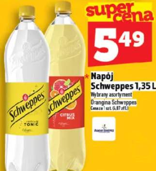 Napój schweppes