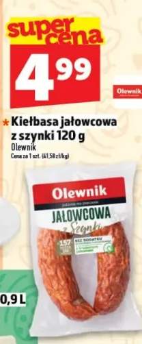 Kiełbasa jałowcowa z szynki
