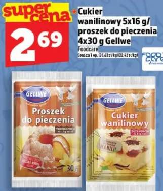 Cukier wanilinowy 5x16g / proszek do pieczenia 4x30g