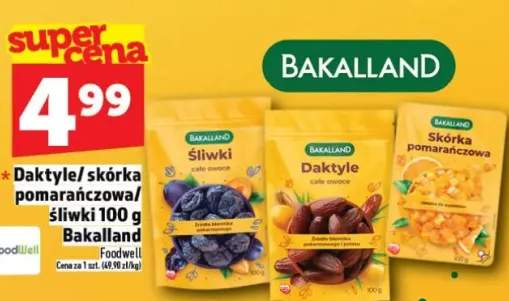 Daktyle / skórka pomarańczowa / śliwki