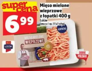 Mięso mielone wieprzowe z łopatki 400 g