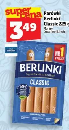 Parówki Berlinki Classic