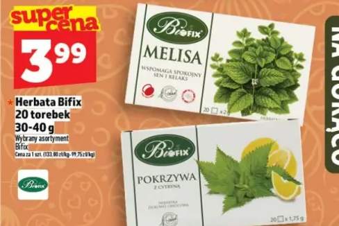 Herbata Bifix 20 torebek