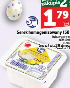 Serek homogenizowany 150g