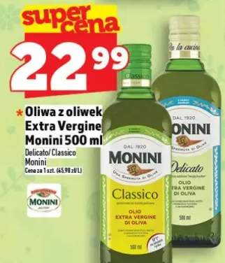 Oliwa z oliwek Extra Vergine Delicato/Classico