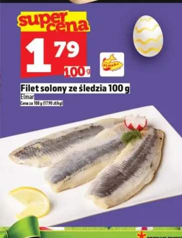 Filet solony ze śledzia