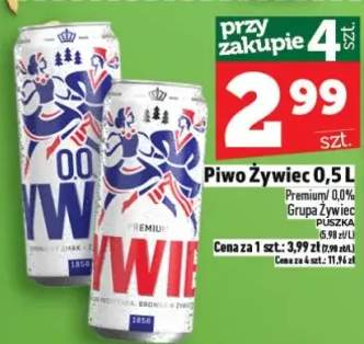 Piwo Żywiec 0,5l
