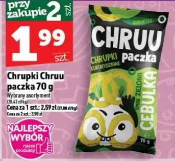 Chrupki Chruu paczka 70g