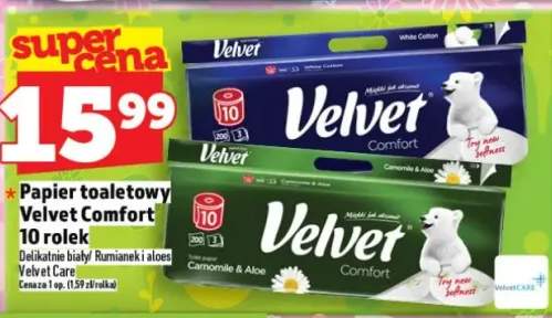 Papier toaletowy comfort 10 rolek