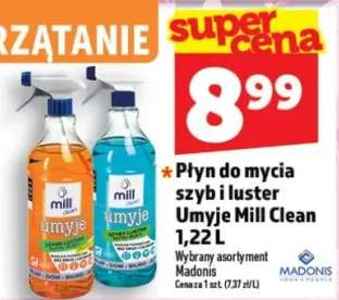 Płyn do mycia szyb i luster Madonis