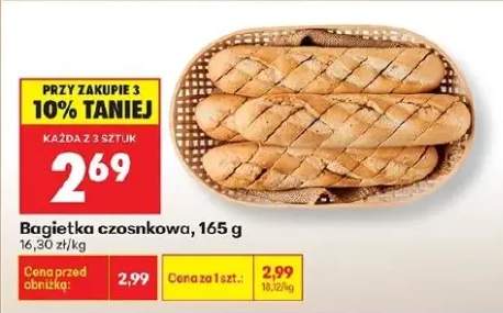 bagietka z masłem czosnkowym