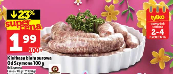Kiełbasa biała surowa