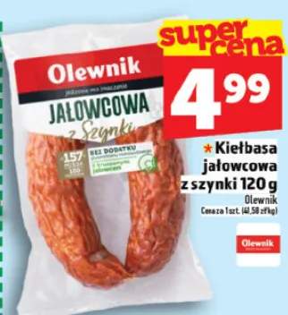 Kiełbasa jalowcowa z szynki