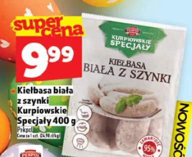 Kiełbasa biała z szynki Kurpiowskie Specjały