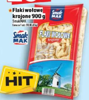 Flaki wołowe krojone