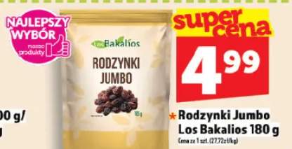 Rodzynki jumbo