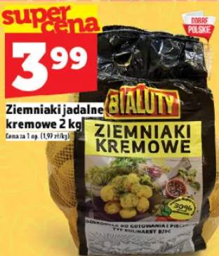 Ziemniaki jadalne kremowe