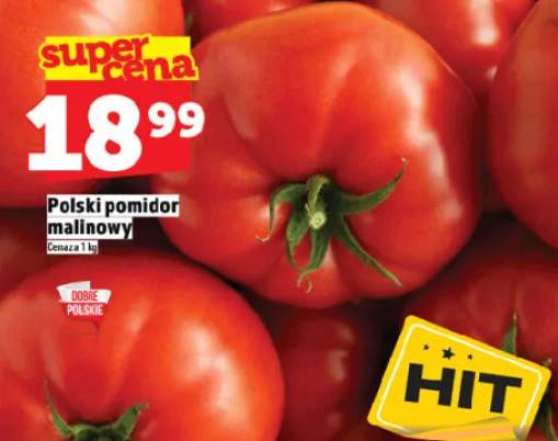 Polski pomidor malinowy