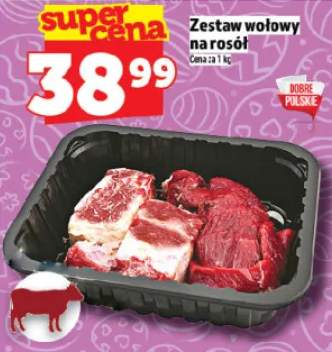 Zestaw wołowy na rosół